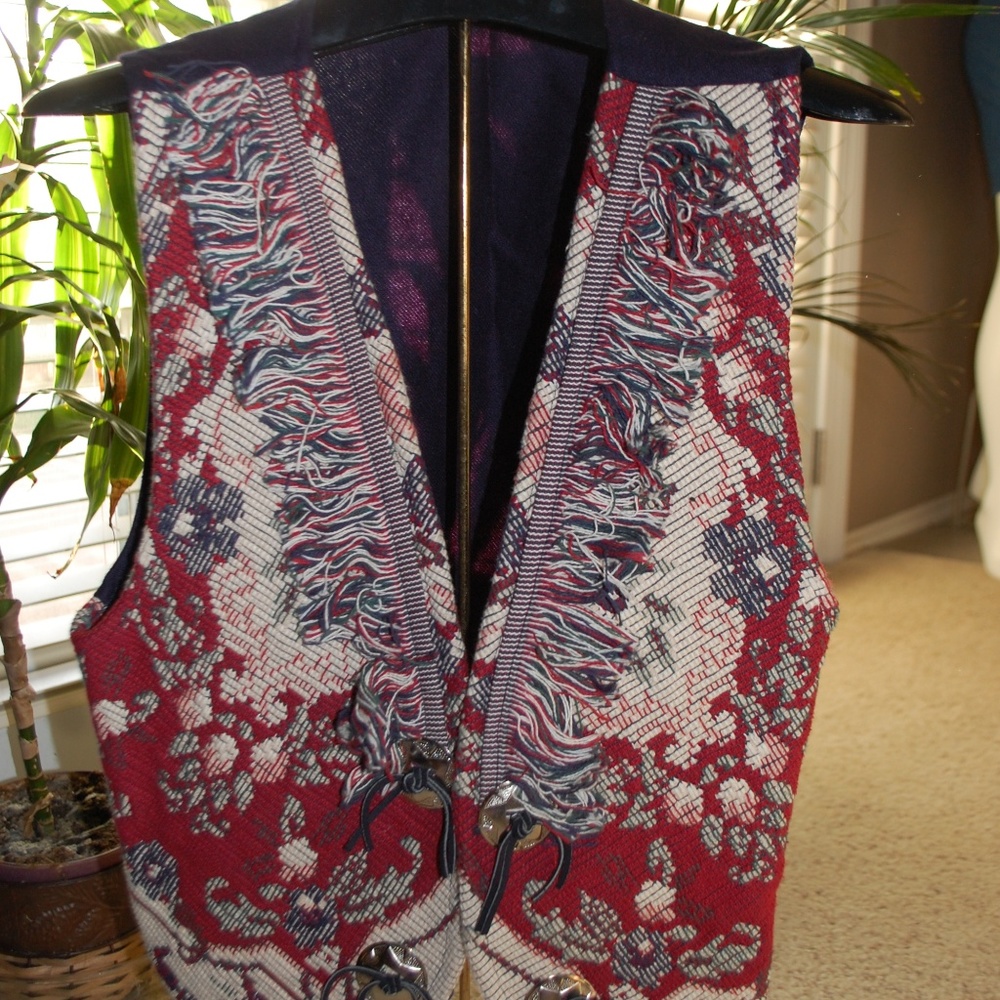 Vintage Blanket Vest